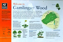 Gamlingay Wood signboard Map
Click on image to enlarge