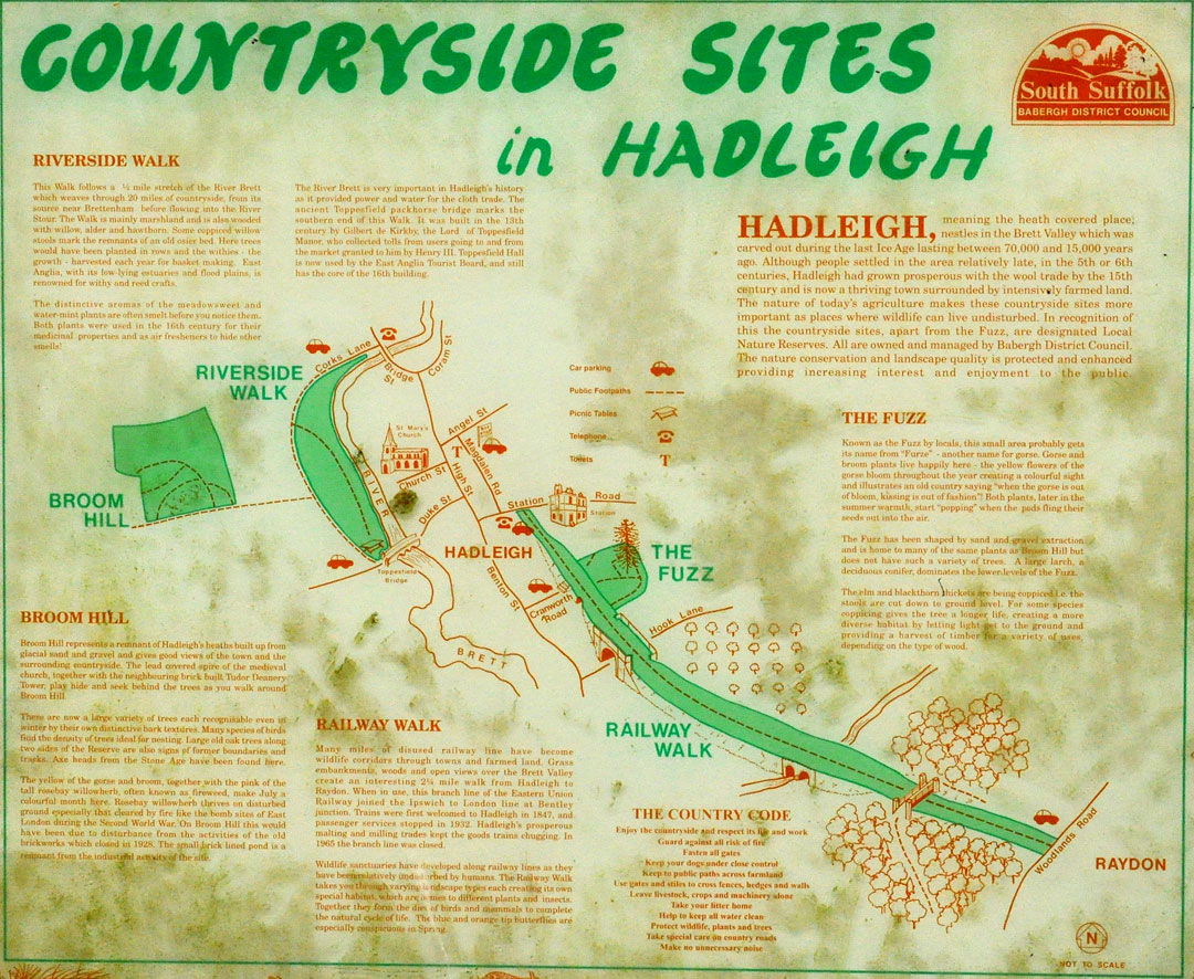 Hadleigh Railway Walk map
Click on image for the gallery