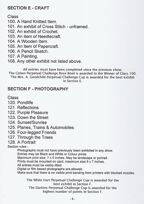 Schedule page 6