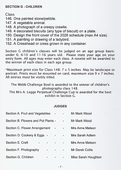 Schedule page 7