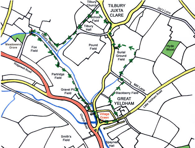 Walk 4b Route map