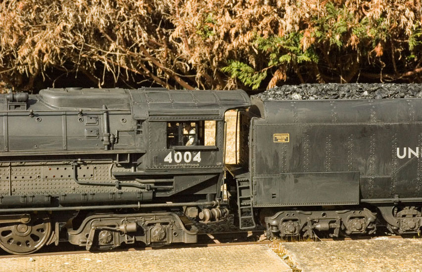 Photo of a MTH 1:32 scale model UP Big Boy