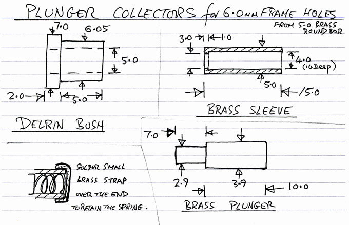 Drawings of plunger collectors
