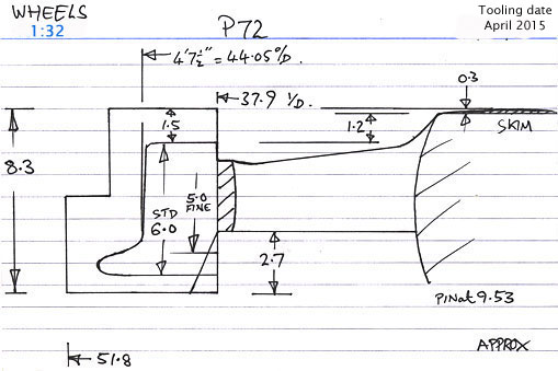 Cross section diagram of P72