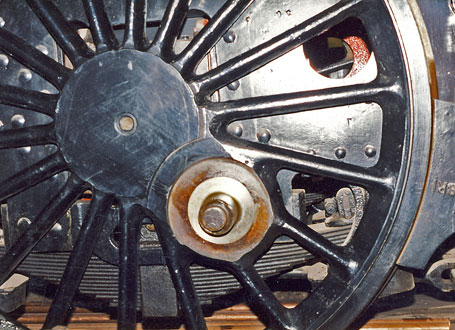 Photo of prototype driving wheel