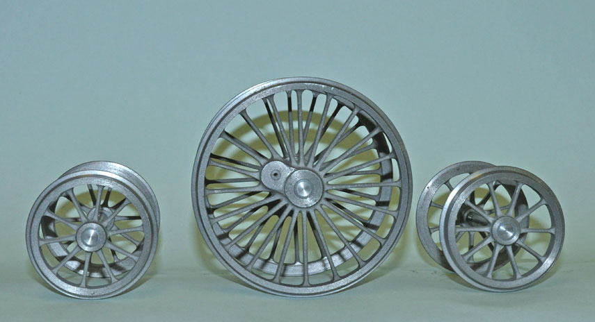 Photo of machined wheels