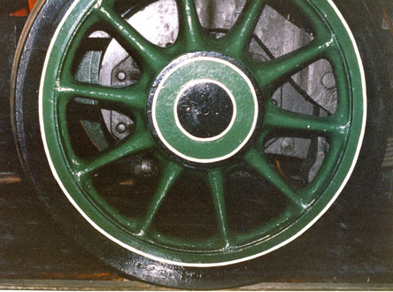 Photo of prototype wheel