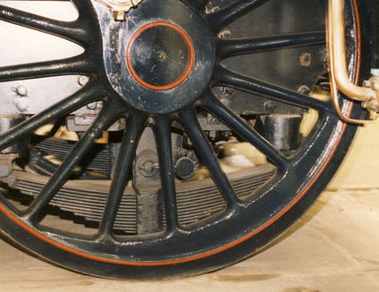 Photo of prototype driving wheel