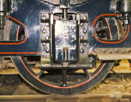 Photo of prototype tender wheel