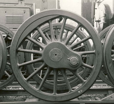 Photo of prototype wheels