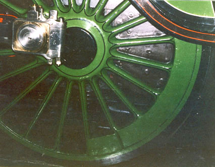 Photo of prototype driving wheel