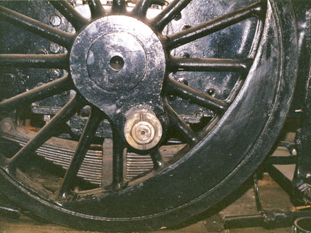 Photo of protoype driving wheel
