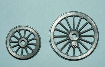 Photo of machined wheels