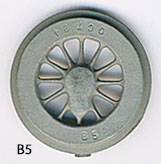 Scan of casting B5