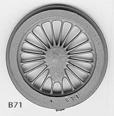 Scan of casting B71
