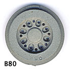Scan of casting B80