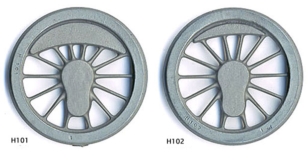 Castings H101 and H102