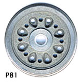 Scan of casting P81 scale