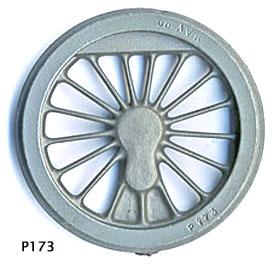Scan of castings, P173