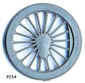 Scan of castings, P254
