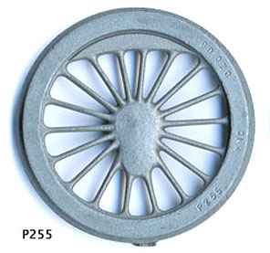 Scan of castings, P255