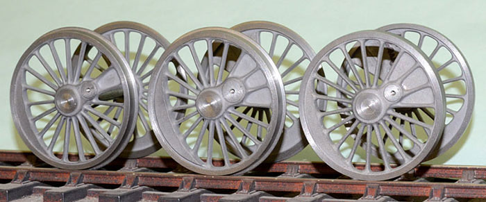 Photograph of a set of machined drivers