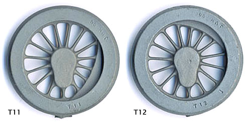 Scan of castings T11 and T12
