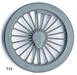 Scan of castings, T25