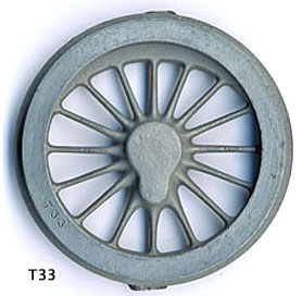 Scan of castings, T33
