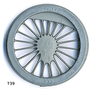Scan of castings, T39