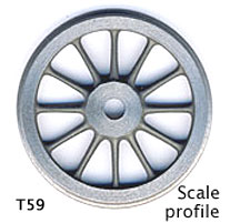 Scan of casting T59 scale