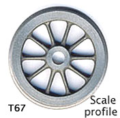 Scan of casting T67scale