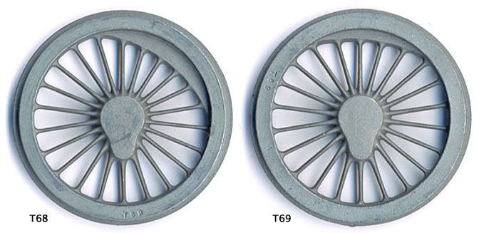 Scan of castings T68 and T69