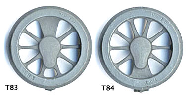 Scan of castings T83 and T84