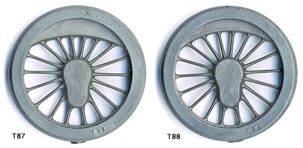 Scan of castings T87 and T88