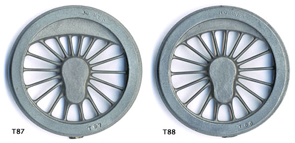Scan of castings T87 and T88
