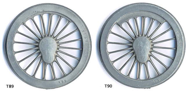 Scan of castings T89 and T90