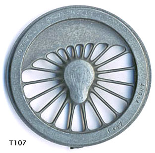 Scan of castings, T107