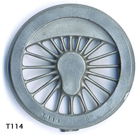Scan of castings, T114