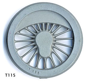 Scan of castings, T115