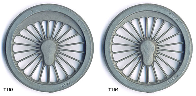 Scan of castings T163 and T164