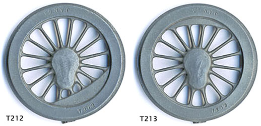 Scan of castings T212 and T213
