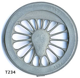 Scan of castings, T234