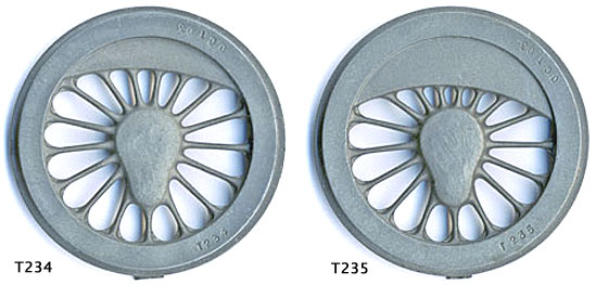 Scan of castings T234 and T235