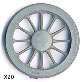 Scan of casting X20