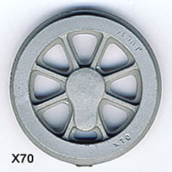 Scan of casting X70